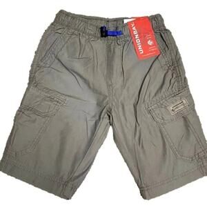 Unionbay Boys Shorts Cargo Gray XS NWT